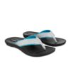 black/neon aqua Flip Flops Slippers