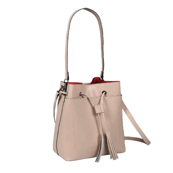 Pink Women Leather Bags